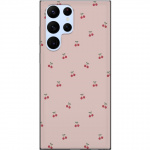 Mobildeksel til Samsung Galaxy S22 Ultra 5G med Kirsebær motiv