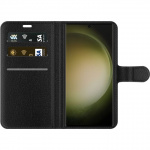 Lommeboketui til Samsung Galaxy S23 Ultra med Rosa Hjerte motiv