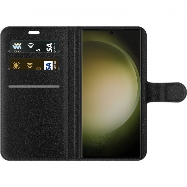 Lommeboketui til Samsung Galaxy S23 Ultra med Gullglans motiv Lommeboketui til Samsung Galaxy S23 Ultra med Gullglans motiv