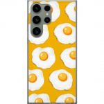 Mobildeksel til Samsung Galaxy S23 Ultra med Stekt egg motiv
