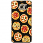 Mobildeksel til Samsung Galaxy S6 med Pizza motiv