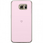 Mobildeksel til Samsung Galaxy S6 med Hjerte motiv Mobildeksel til Samsung Galaxy S6 med Hjerte motiv