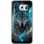 Mobildeksel til Samsung Galaxy S6 edge med Ulve motiv Mobildeksel til Samsung Galaxy S6 edge med Ulve motiv