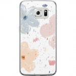 Mobildeksel til Samsung Galaxy S6 edge med Blomster motiv Mobildeksel til Samsung Galaxy S6 edge med Blomster motiv