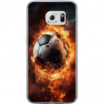 Mobildeksel til Samsung Galaxy S6 edge med Fotball motiv