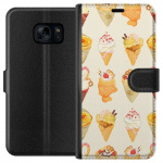 Lommeboketui til Samsung Galaxy S7 med Glassig motiv