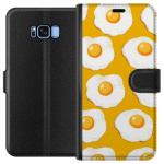 Lommeboketui til Samsung Galaxy S8 med Stekt egg motiv Lommeboketui til Samsung Galaxy S8 med Stekt egg motiv
