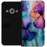 Lommeboketui til Samsung Galaxy Xcover 3 med Magiske blomster motiv