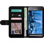 Lommeboketui til Samsung Galaxy Xcover 3 med Kattmønster motiv