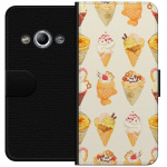 Lommeboketui til Samsung Galaxy Xcover 3 med Glassig motiv