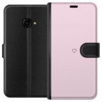 Lommeboketui til Samsung Galaxy Xcover 4 med Hjerte motiv