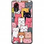 Mobildeksel til Samsung Galaxy Xcover 5 med Kattmønster motiv Mobildeksel til Samsung Galaxy Xcover 5 med Kattmønster motiv