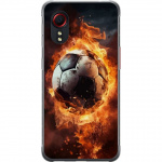 Mobildeksel til Samsung Galaxy Xcover 5 med Fotball motiv