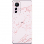 Mobildeksel til Xiaomi 12 Lite med Rosa Hjerte motiv Mobildeksel til Xiaomi 12 Lite med Rosa Hjerte motiv