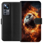 Lommeboketui til Xiaomi 12T med Fotball motiv Lommeboketui til Xiaomi 12T med Fotball motiv