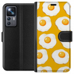 Lommeboketui til Xiaomi 12T Pro med Stekt egg motiv Lommeboketui til Xiaomi 12T Pro med Stekt egg motiv