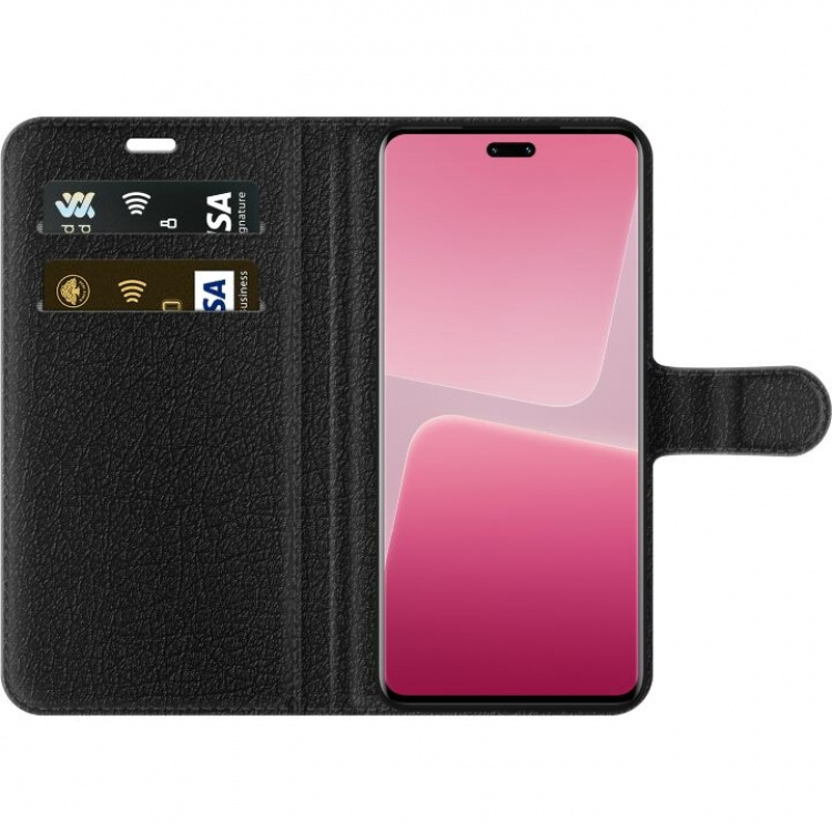 Lommeboketui til Xiaomi 13 Lite med Kattmønster motiv