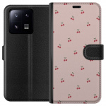 Lommeboketui til Xiaomi 13 Pro med Kirsebær motiv