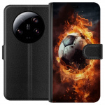 Lommeboketui til Xiaomi 13 Ultra med Fotball motiv