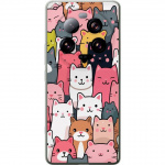 Mobildeksel til Xiaomi 13 Ultra med Kattmønster motiv