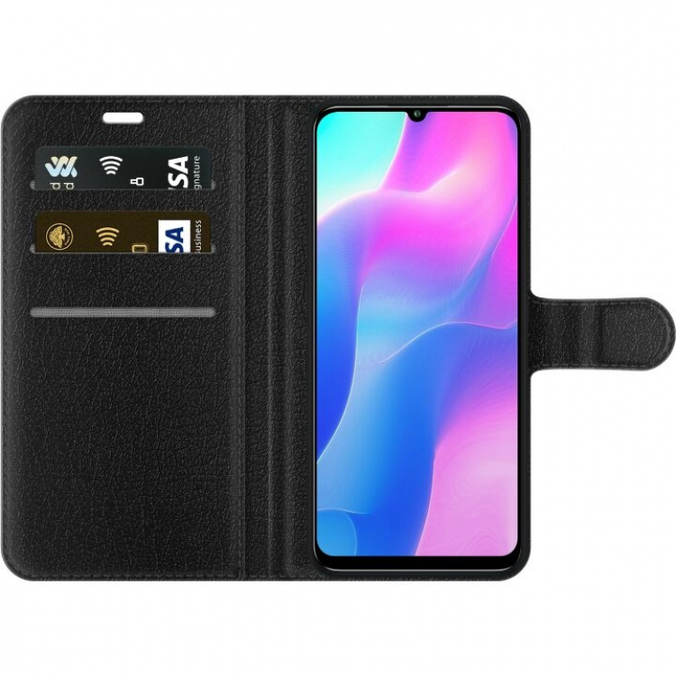 Lommeboketui til Xiaomi Mi 10 Lite 5G med Gullglans motiv