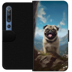 Lommeboketui til Xiaomi Mi 10 Pro 5G med Glad Hund motiv Lommeboketui til Xiaomi Mi 10 Pro 5G med Glad Hund motiv