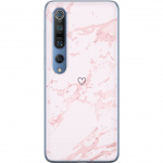 Mobildeksel til Xiaomi Mi 10 Pro 5G med Rosa Hjerte motiv