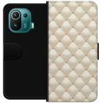 Lommeboketui til Xiaomi Mi 11 Pro med Gullglans motiv