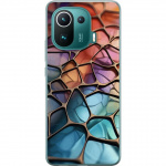 Mobildeksel til Xiaomi Mi 11 Pro med Metalliskt mønster motiv