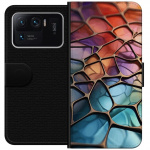 Lommeboketui til Xiaomi Mi 11 Ultra med Metalliskt mønster motiv