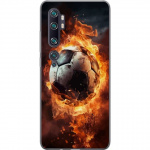 Mobildeksel til Xiaomi Mi Note 10 Pro med Fotball motiv