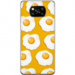Mobildeksel til Xiaomi Poco X3 NFC med Stekt egg motiv