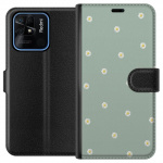 Lommeboketui til Xiaomi Redmi 10C med Prestekrage motiv