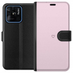 Lommeboketui til Xiaomi Redmi 10C med Hjerte motiv