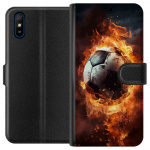 Lommeboketui til Xiaomi Redmi 9A med Fotball motiv