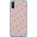 Mobildeksel til Xiaomi Redmi 9A med Kirsebær motiv