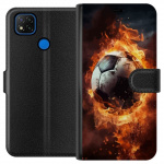 Lommeboketui til Xiaomi Redmi 9C med Fotball motiv