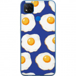 Mobildeksel til Xiaomi Redmi 9C NFC med Stekte egg motiv