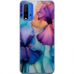 Mobildeksel til Xiaomi Redmi 9T med Magiske blomster motiv