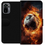Lommeboketui til Xiaomi Redmi Note 10S med Fotball motiv