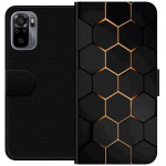 Lommeboketui til Xiaomi Redmi Note 10S med Luksuriøst Mønster motiv
