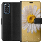Lommeboketui til Xiaomi Redmi Note 11 med Porselensblomst motiv