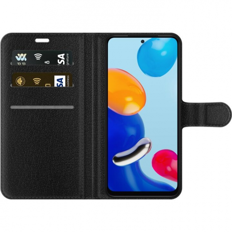 Lommeboketui til Xiaomi Redmi Note 11 med 3D Gull motiv