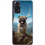 Mobildeksel til Xiaomi Redmi Note 11 med Glad Hund motiv