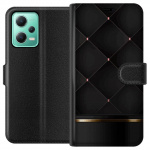 Lommeboketui til Xiaomi Redmi Note 12 med Luksuslinje motiv