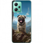 Mobildeksel til Xiaomi Redmi Note 12 med Glad Hund motiv