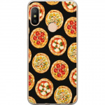 Mobildeksel til Xiaomi Redmi 6 Pro med Pizza motiv