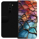 Lommeboketui til Xiaomi Redmi Note 8 Pro med Metalliskt mønster motiv