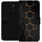 Lommeboketui til Xiaomi Redmi Note 8 Pro med Luksuriøst Mønster motiv