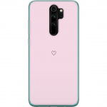 Mobildeksel til Xiaomi Redmi Note 8 Pro med Hjerte motiv